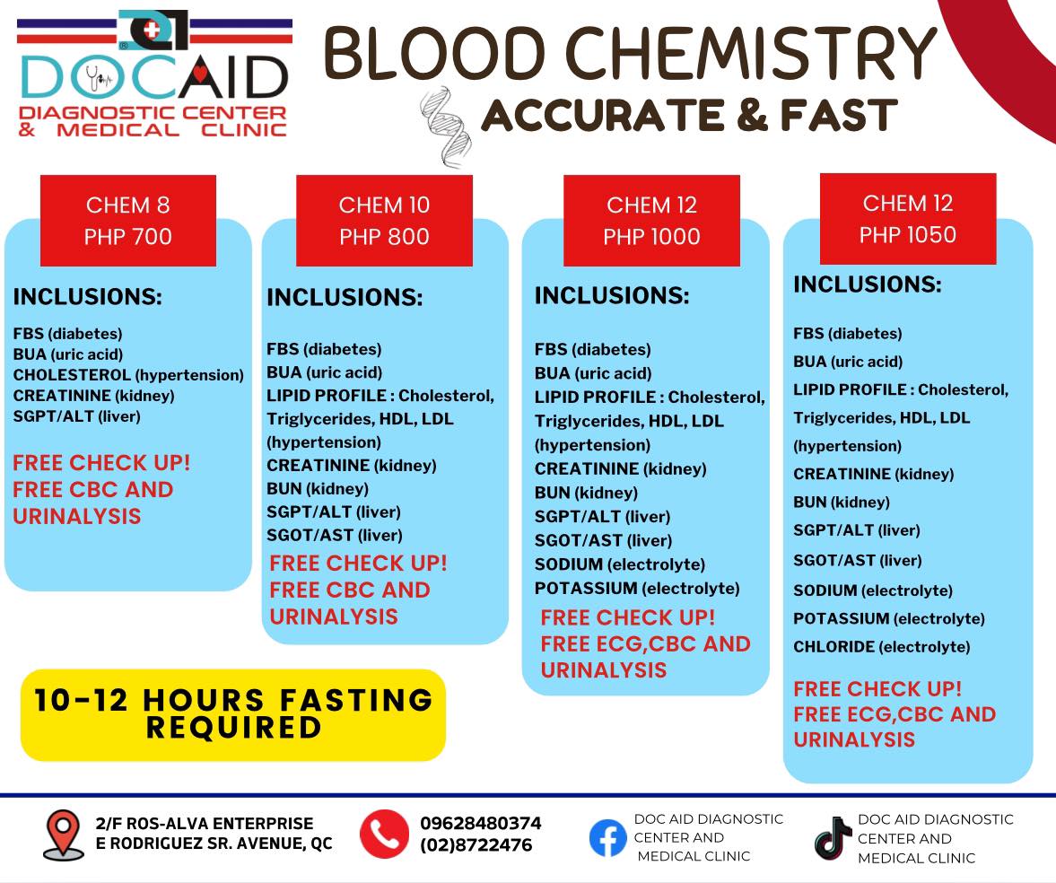 DOC AID Diagnostic Center - QC Branch Facebook ad