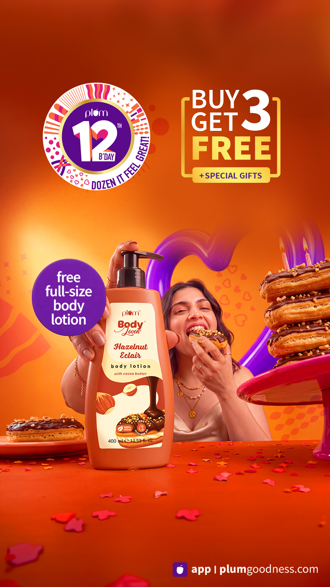 Plum BodyLovin' Facebook ad