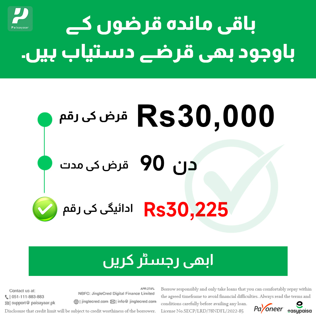 Paisayaar-fp2 Facebook ad: Paisayaar-Easy Safe Cash Loan