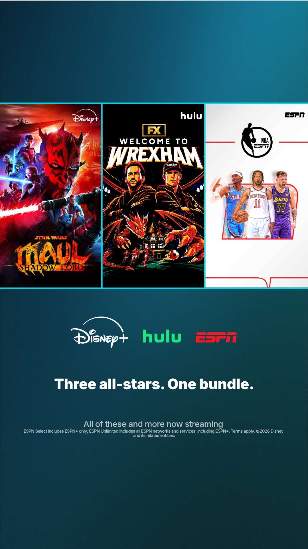 Disney+ Facebook ad
