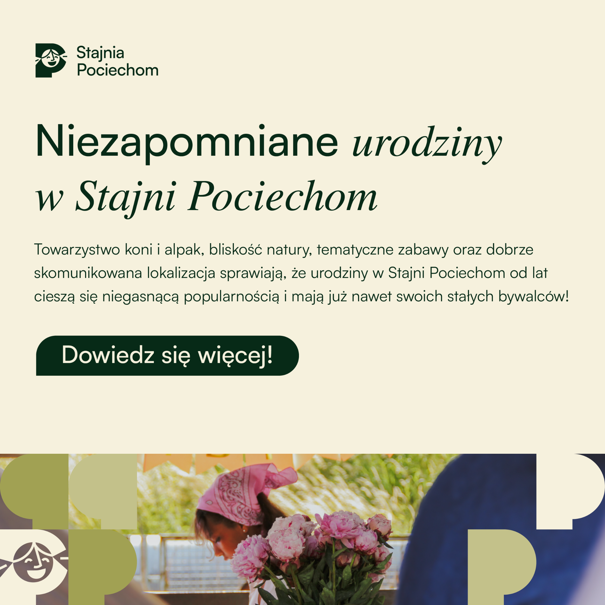 Stajnia Pociechom Facebook ad