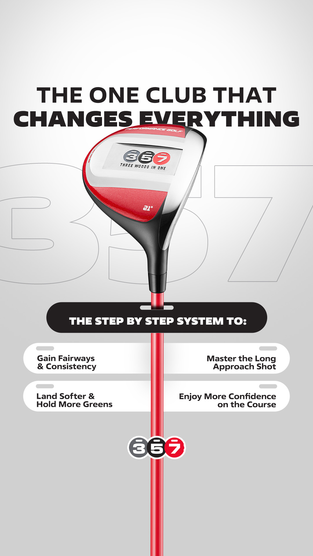 Performance Golf Facebook ad
