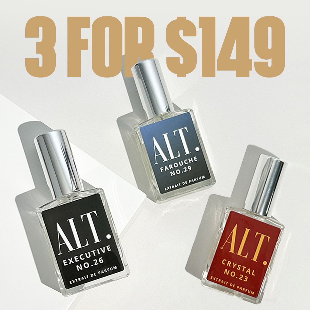 ALT. Fragrances Facebook ad