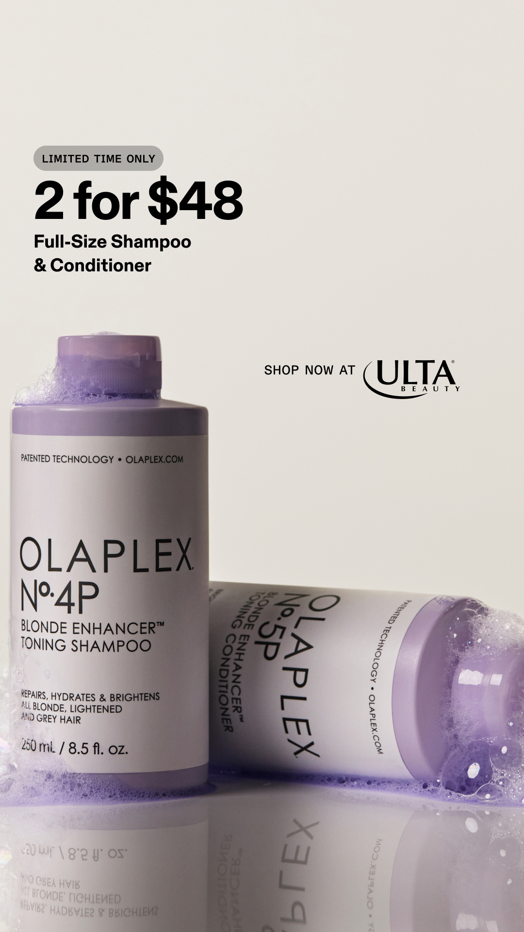Olaplex Facebook ad