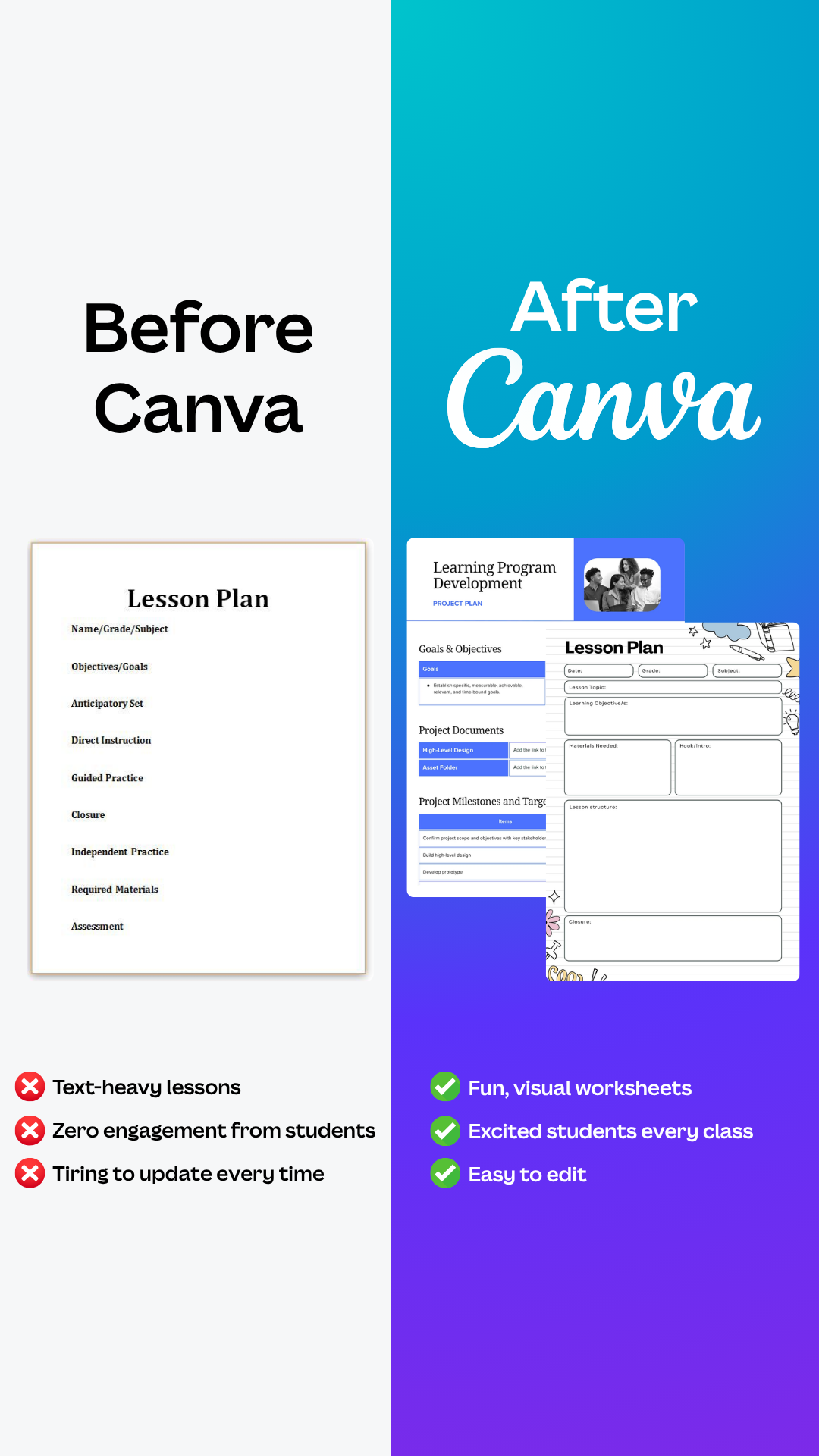 Canva Facebook ad