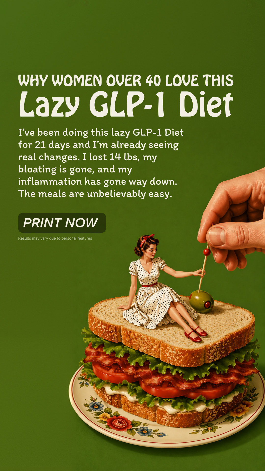 Eat Smart Every Day Facebook ad: It Only Takes 2 Weeks to Make a Difference