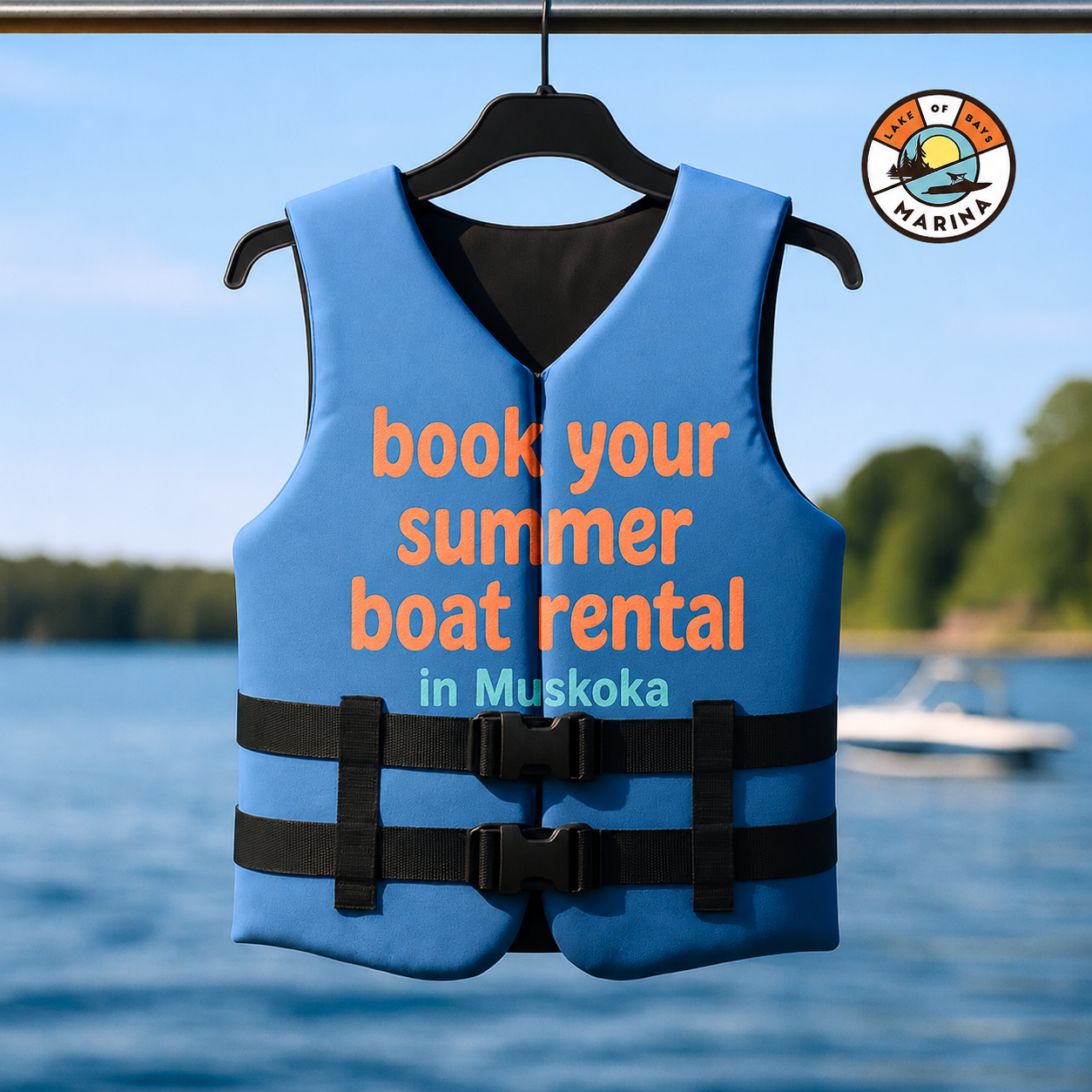 Lake of Bays Marina Facebook ad