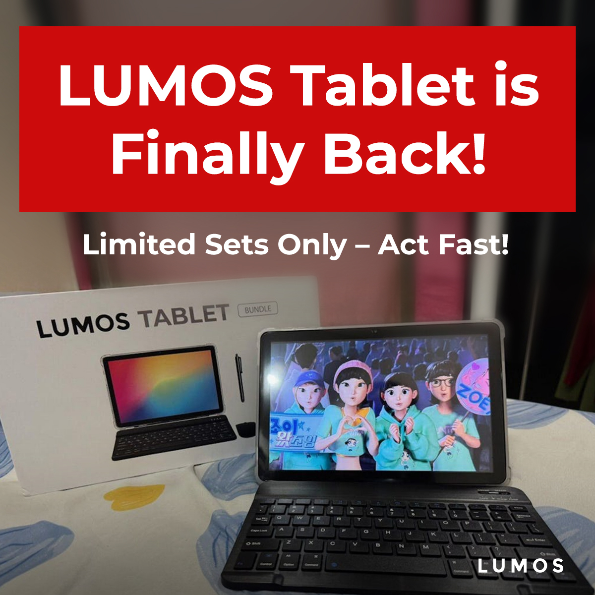 LUMOS Projector Malaysia Facebook ad