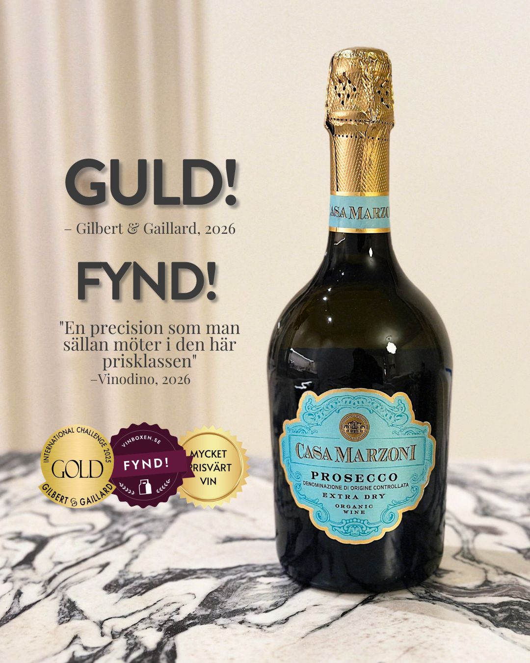 The Wine Team Facebook ad: NYHET - Finns att beställa!