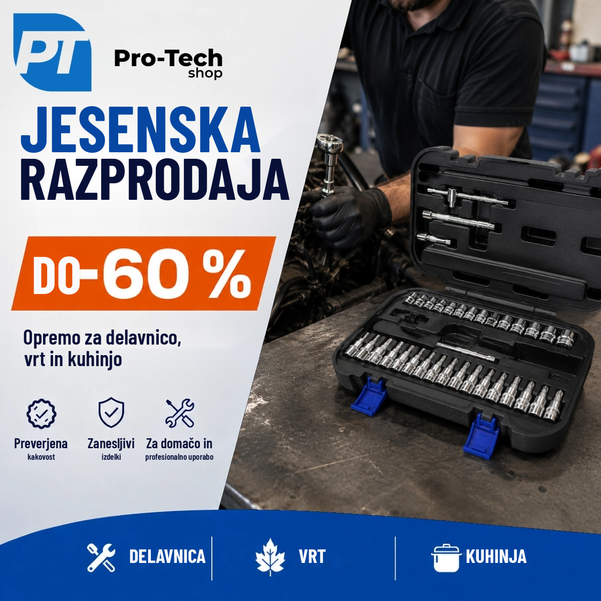 Pro-Tech shop.si Facebook ad