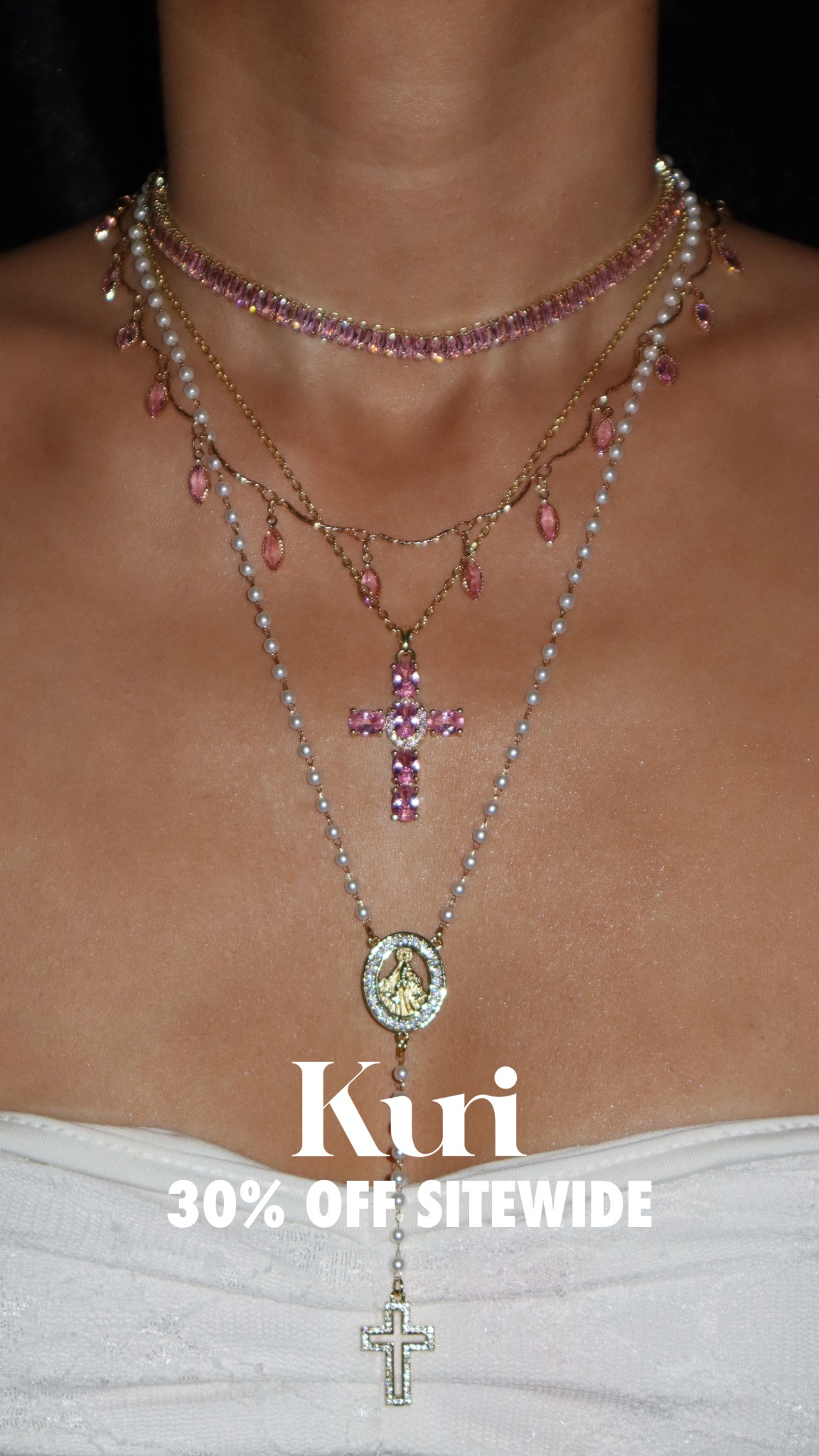 Kuri jewelry Facebook ad