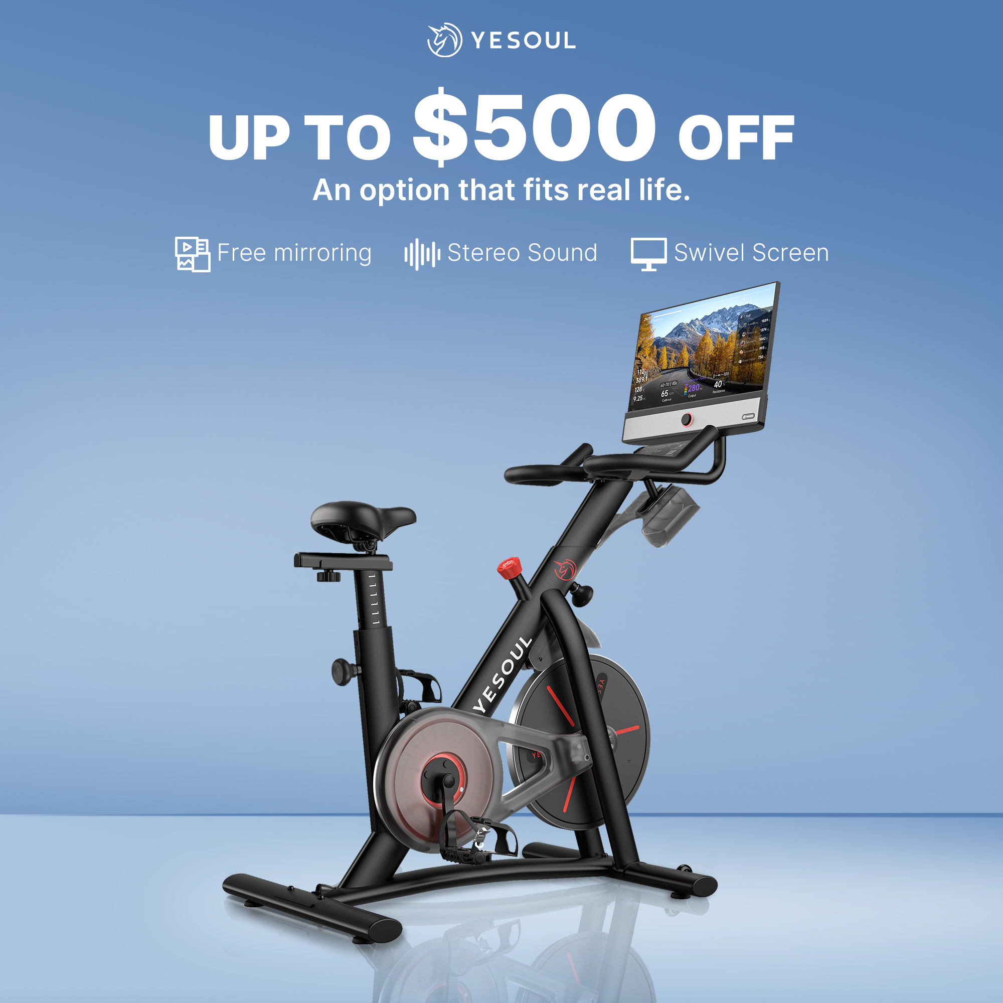 Yesoul Fitness Australia Facebook ad