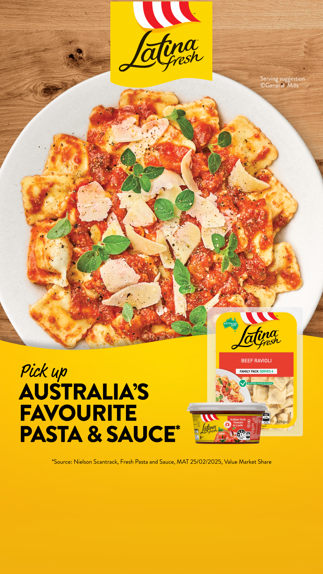Latina Fresh Australia Facebook ad from Mar 1, 2026