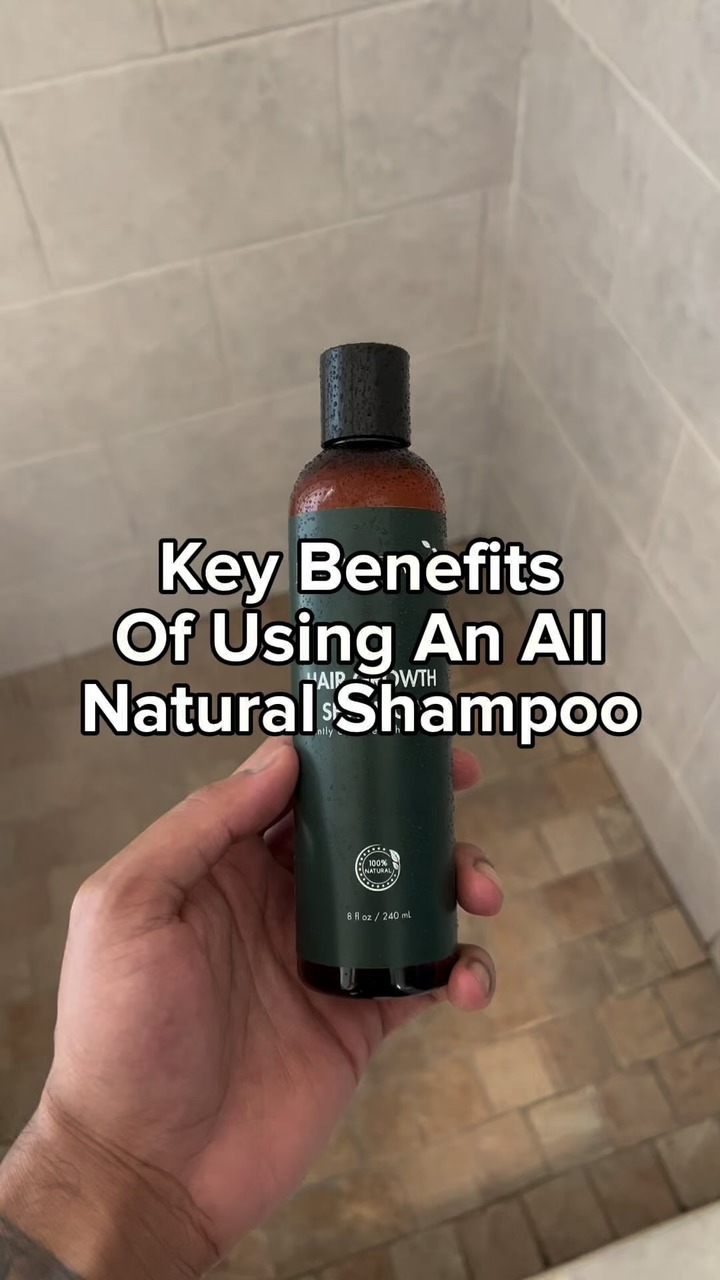 JC'S all natural Facebook ad: Key Benefits Of Using An All Natural Shampoo