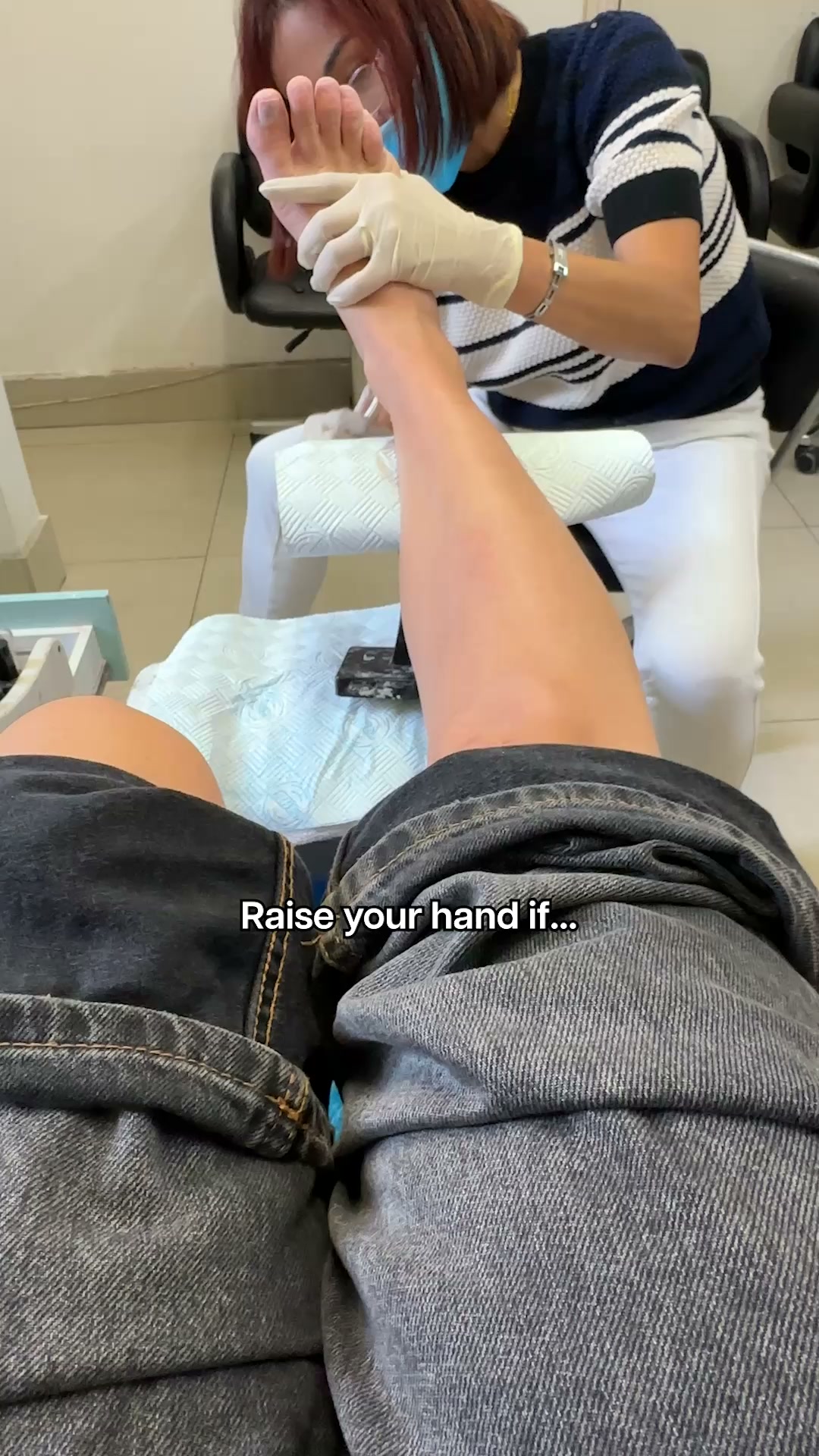 Nuvé Facebook ad: Baby soft feet in 5 minutes flat