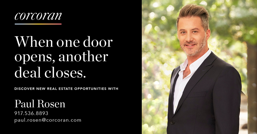 Paul Rosen at The Corcoran Group Facebook ad: Click to Learn More