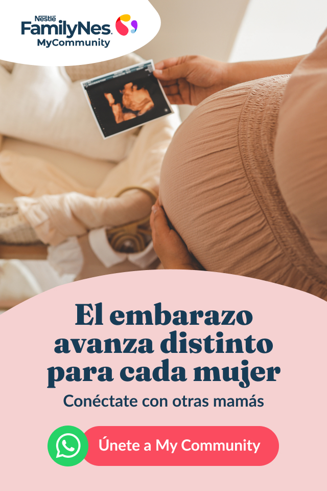 amma pregnancy tracker Facebook ad: Únete a MyCommunity