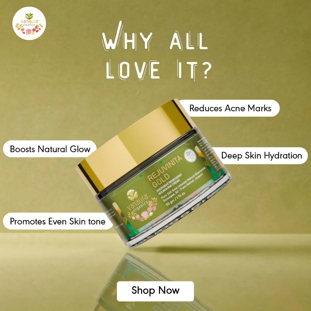 Vanaura Organics - Organic Ayurvedic Skincare & Haircare Facebook ad