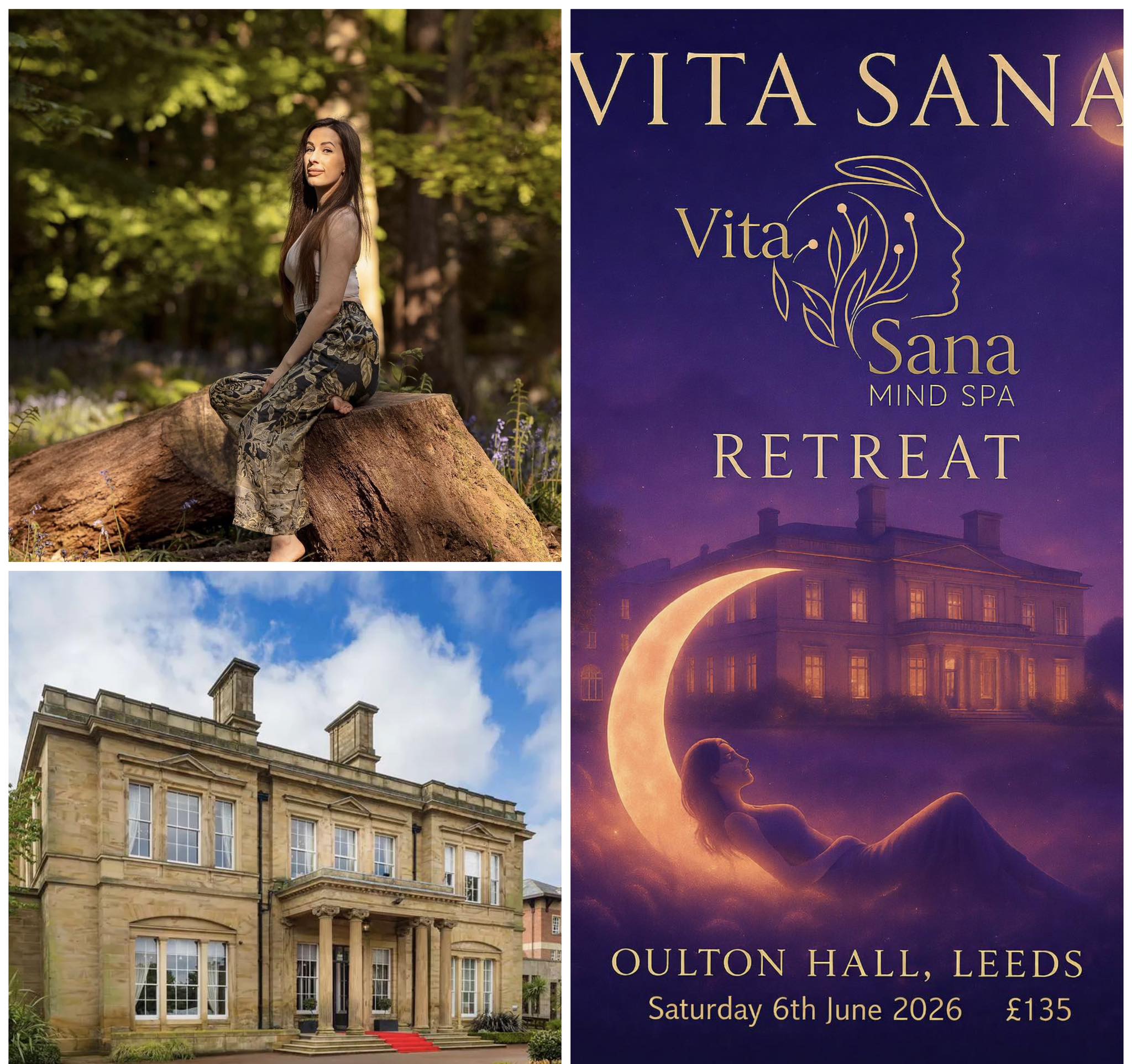 Vita Sana Mind Spa Facebook ad: Self care is not an expense.