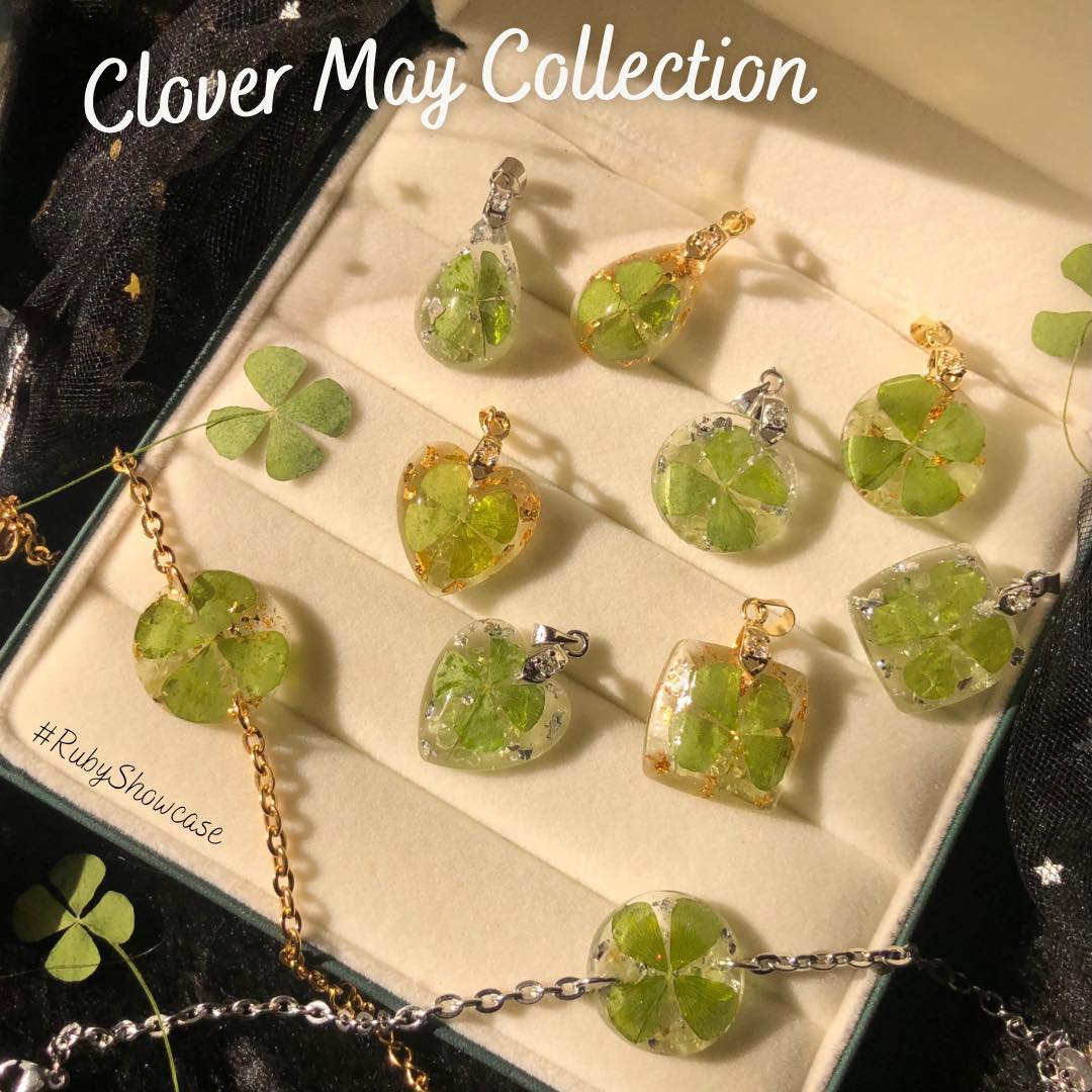 Ruby Showcase Facebook ad: ကံကောင်းခြင်းတွေ ယူဆောင်လာပေးတဲ့ Clover သစ်ရွက်လေး.