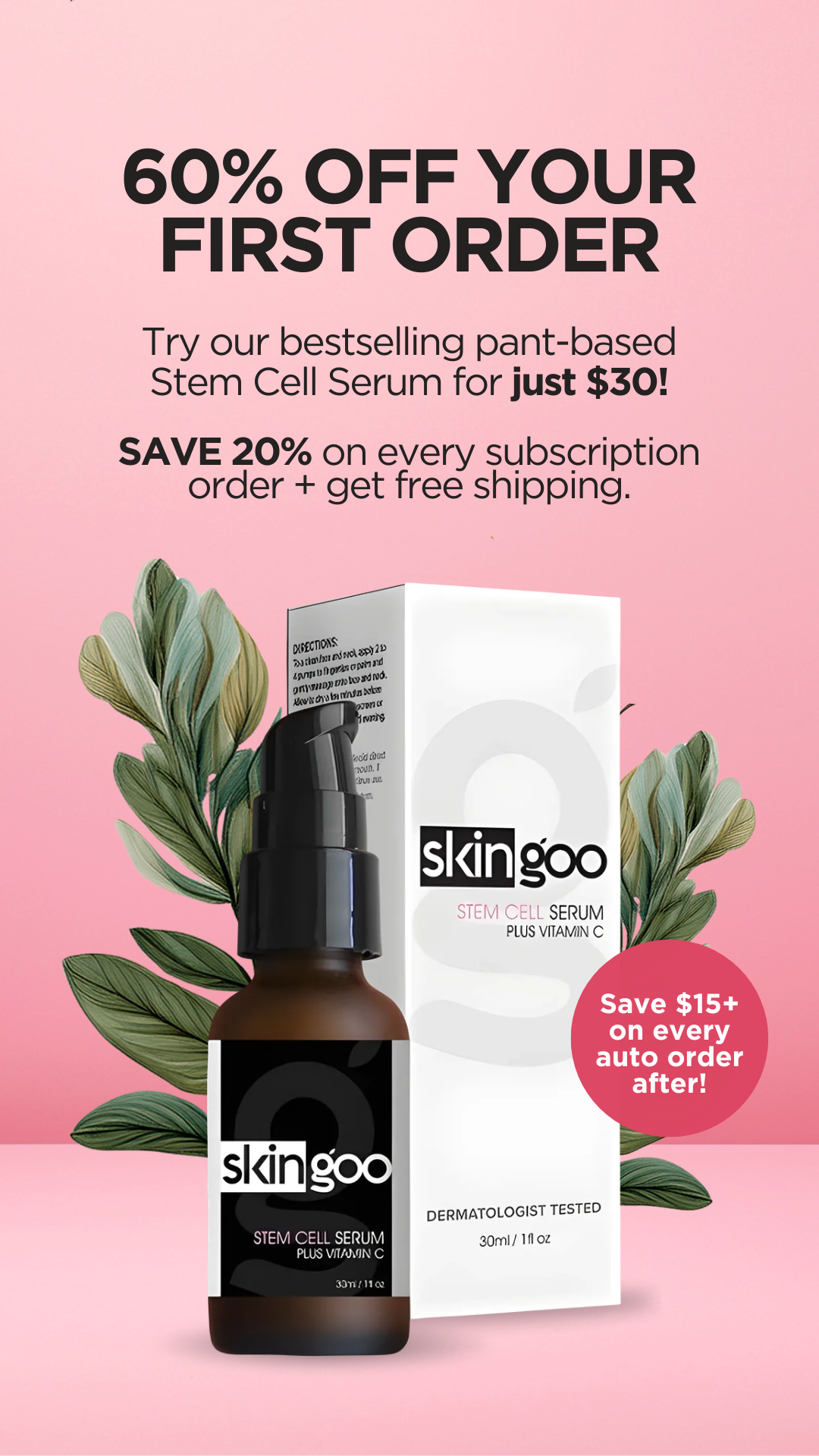 Skingoo Facebook ad