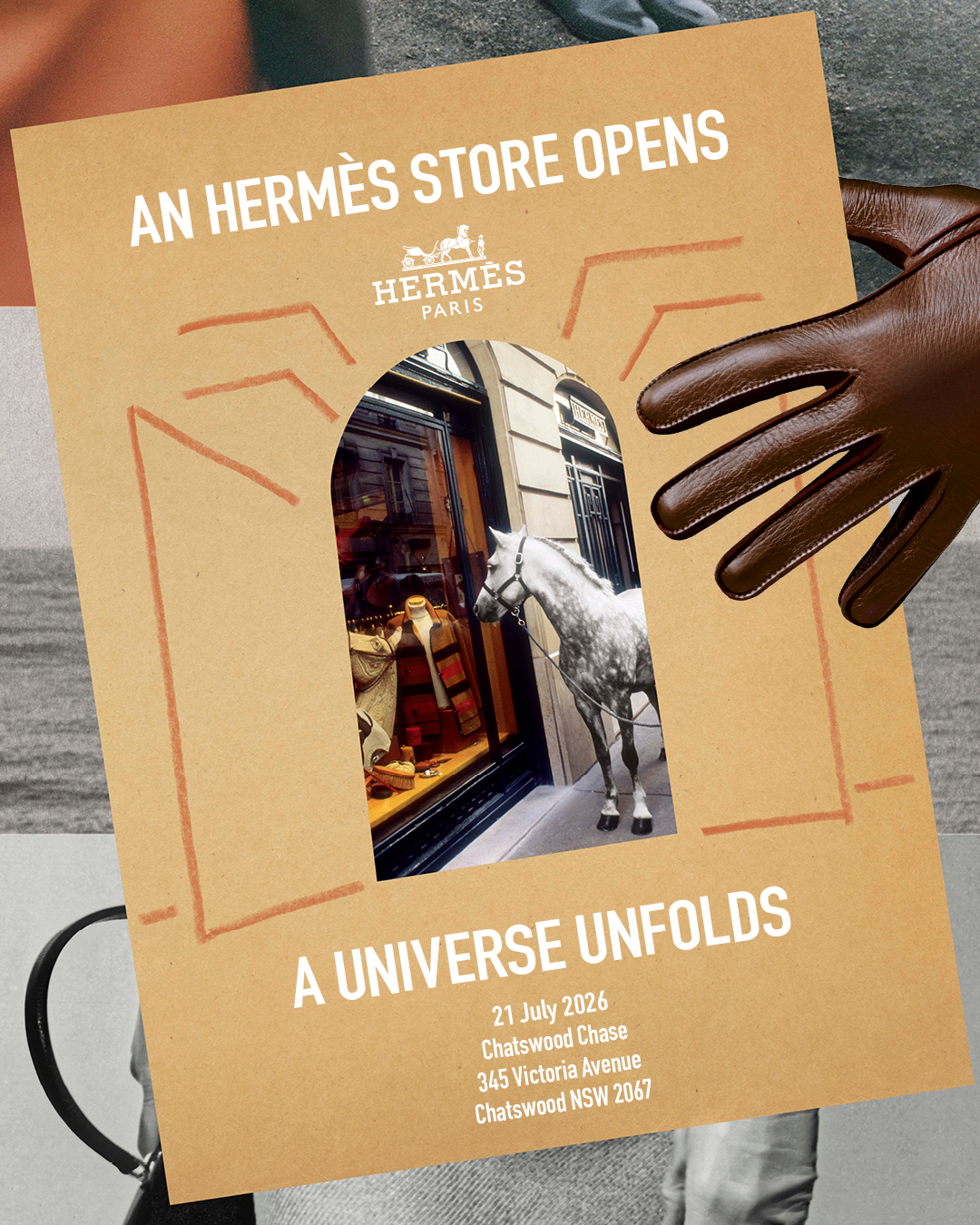Hermès Facebook ad