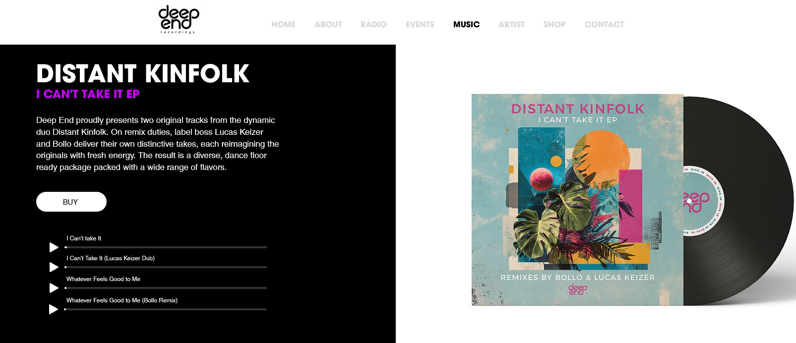 Distant Kinfolk Facebook ad: Distant Kinfolk is a collective Music production project…