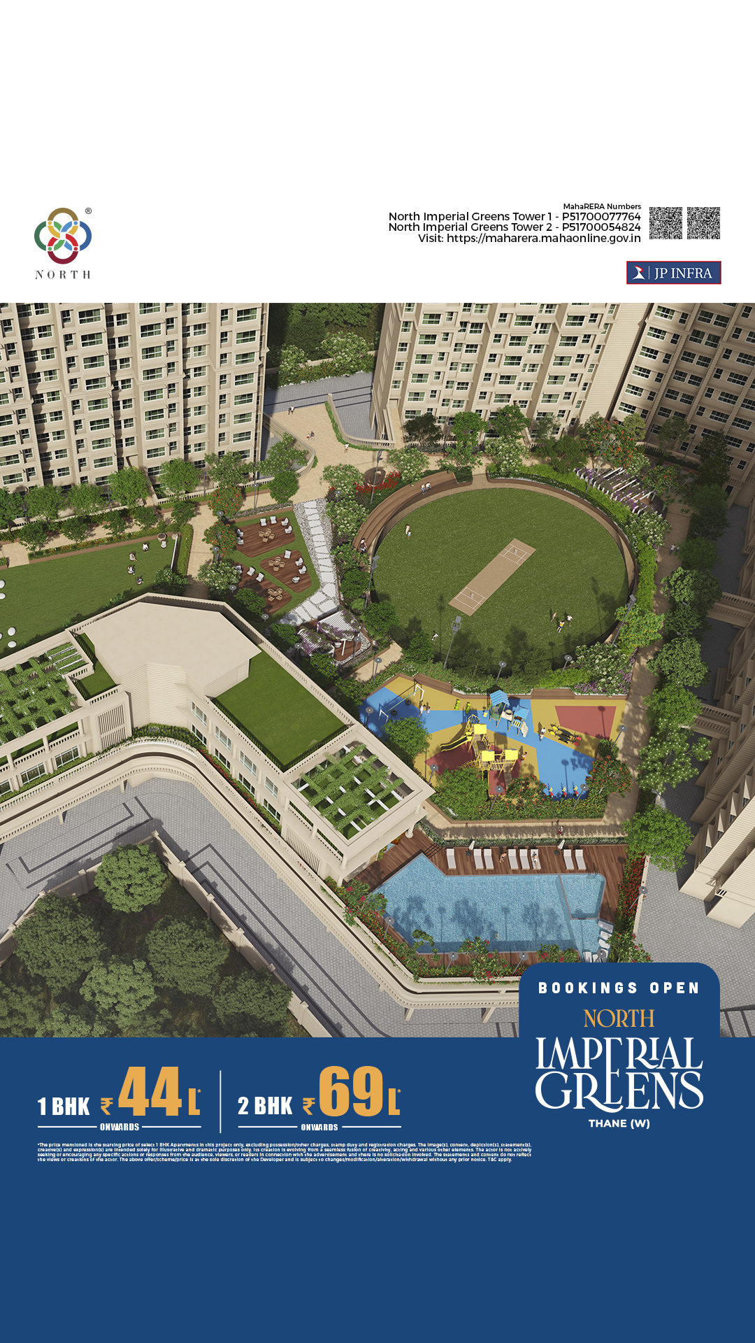 JP Infra Facebook ad from Apr 27, 2026