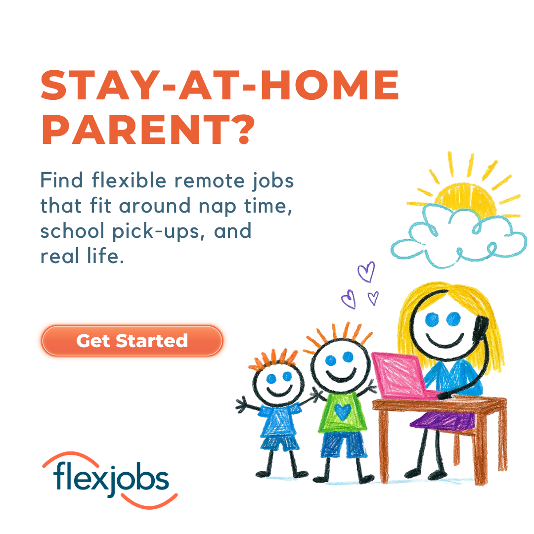 FlexJobs Facebook ad