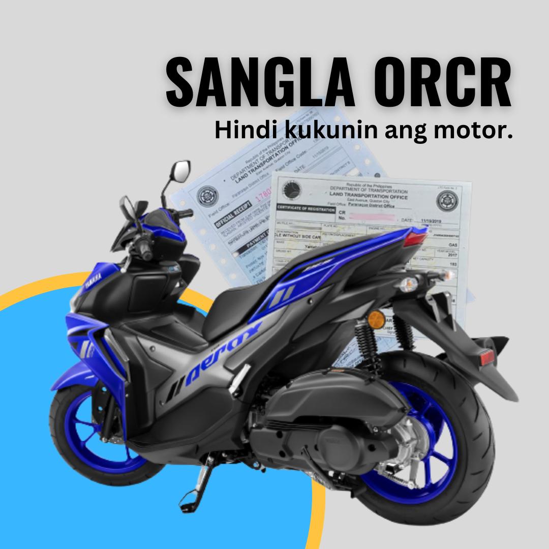 MotoTrike PH Facebook ad: SANGLA ORCR - MOTOR, TRICYCLE, BIGBIKE, TRICAB.