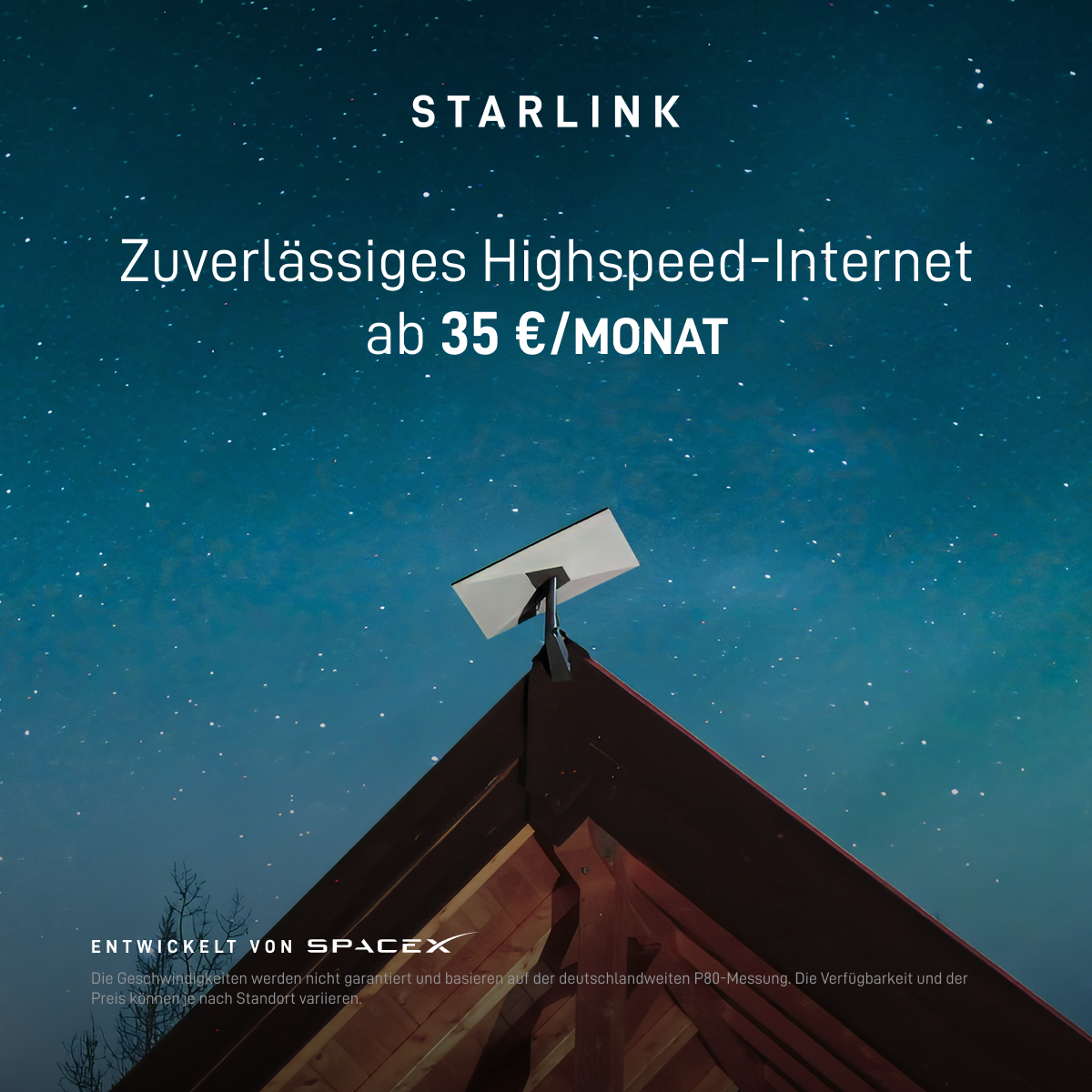 Starlink Facebook ad