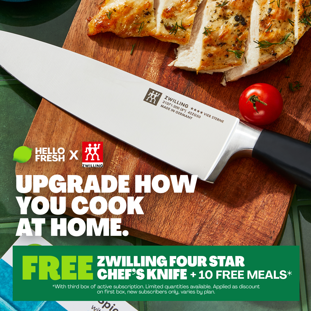 HelloFresh Facebook ad