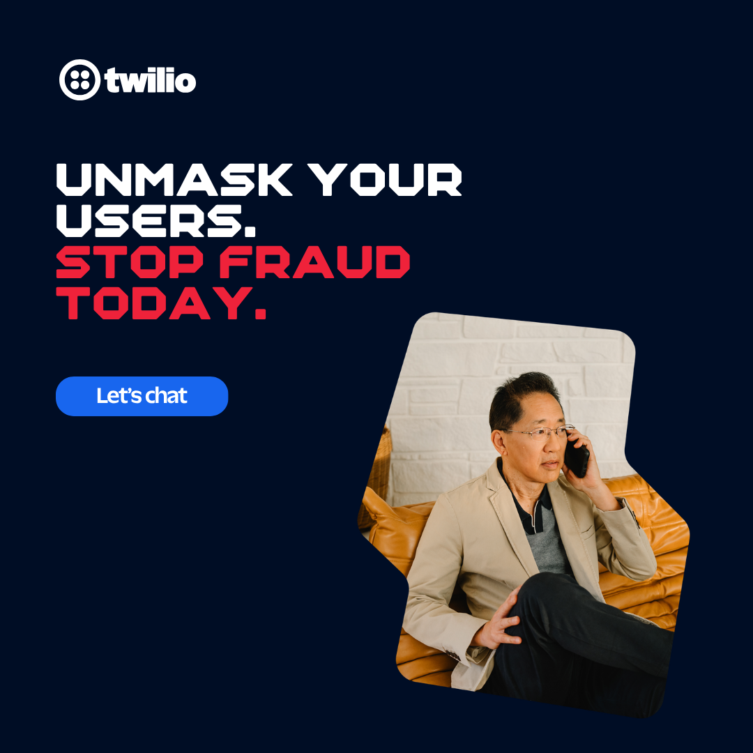 Twilio Facebook ad