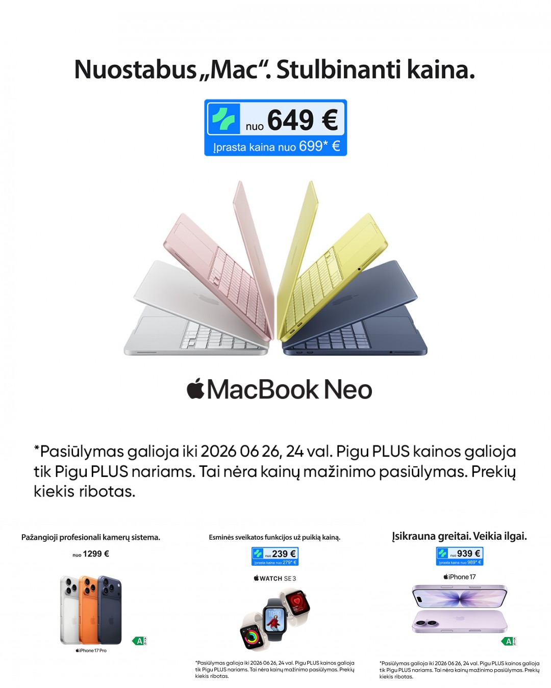 Pigu.lt Facebook ad