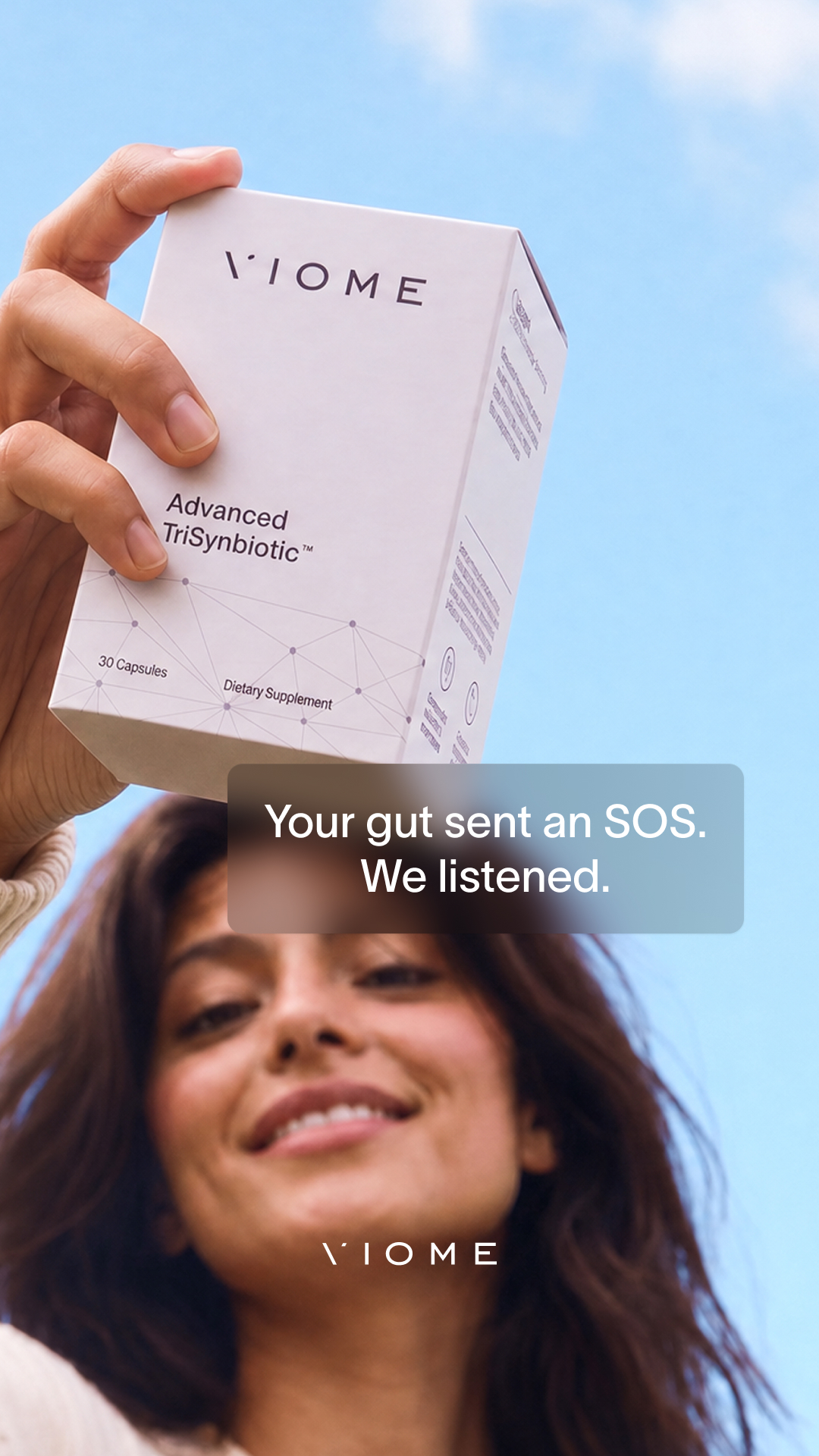 Viome Facebook ad from Aug 11, 2026