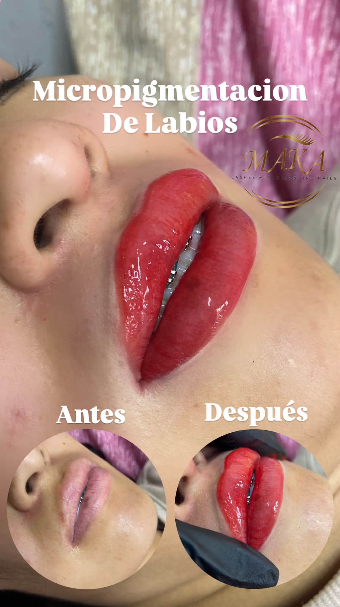 Lash&Glam Facebook ad: Promociones En Micropigmentacion De Cejas Y Labios