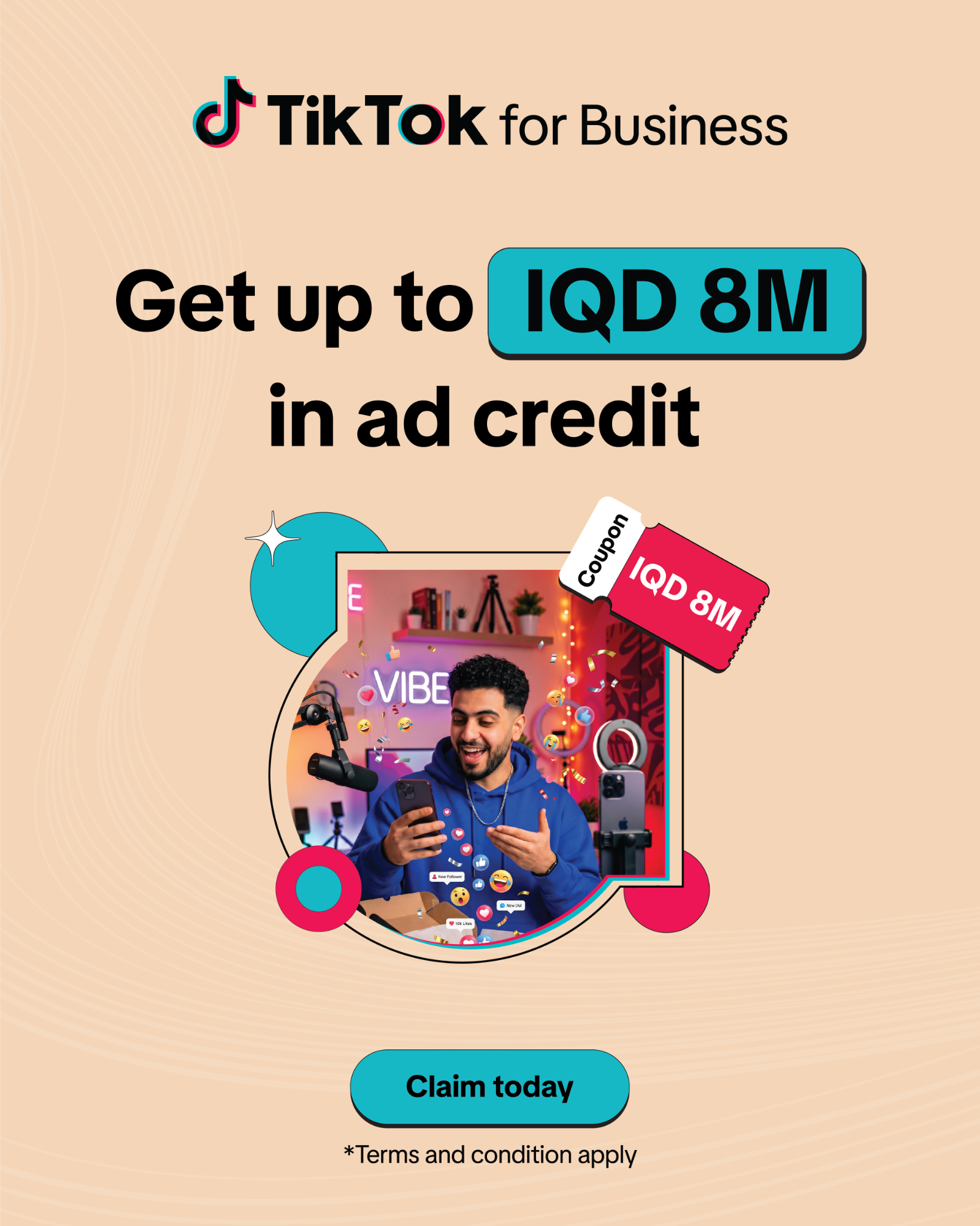 TikTok For Business Facebook ad: Meet Your Next Customer on TikTok