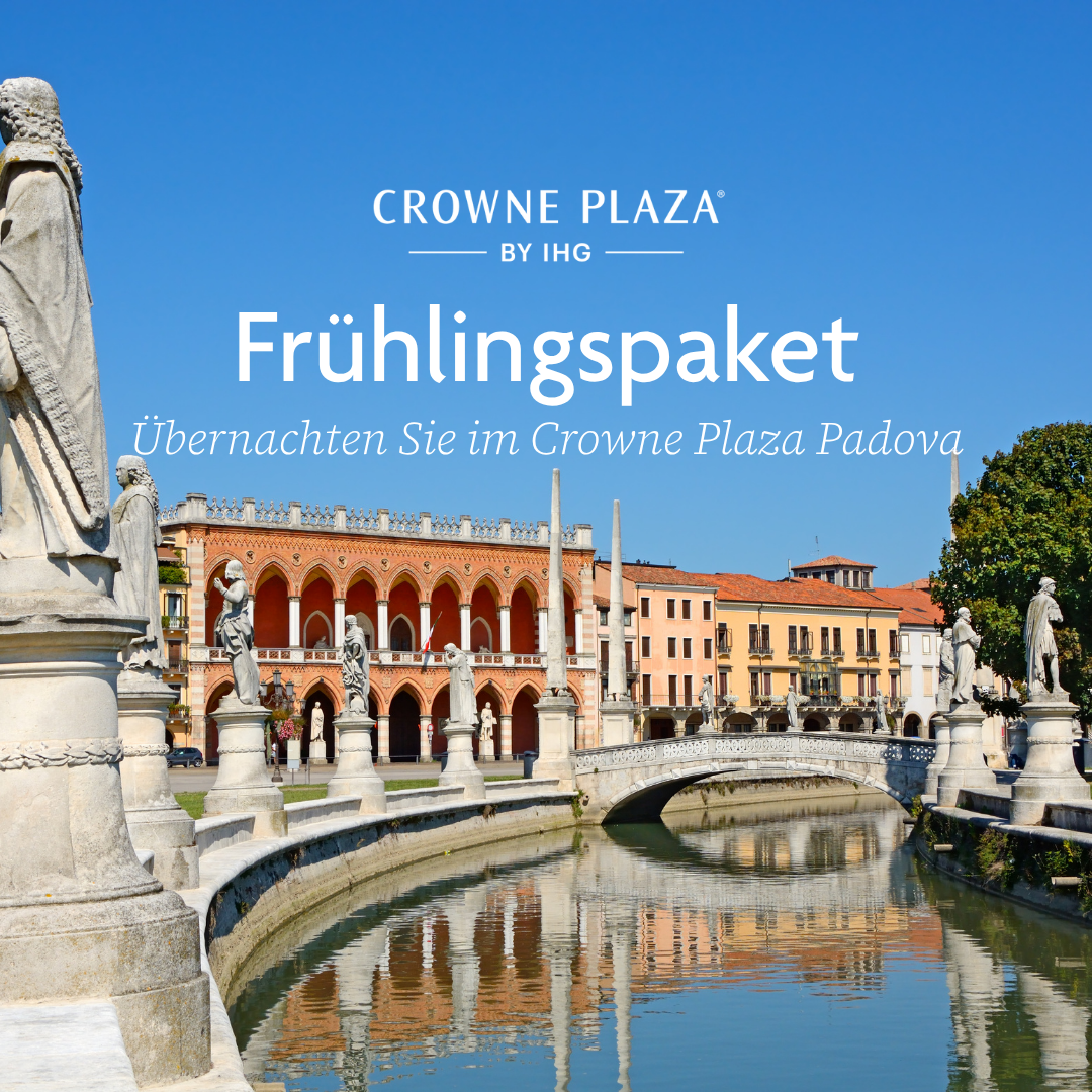 Crowne Plaza Padova Facebook ad: Übernachten Sie im Crowne Plaza Padova