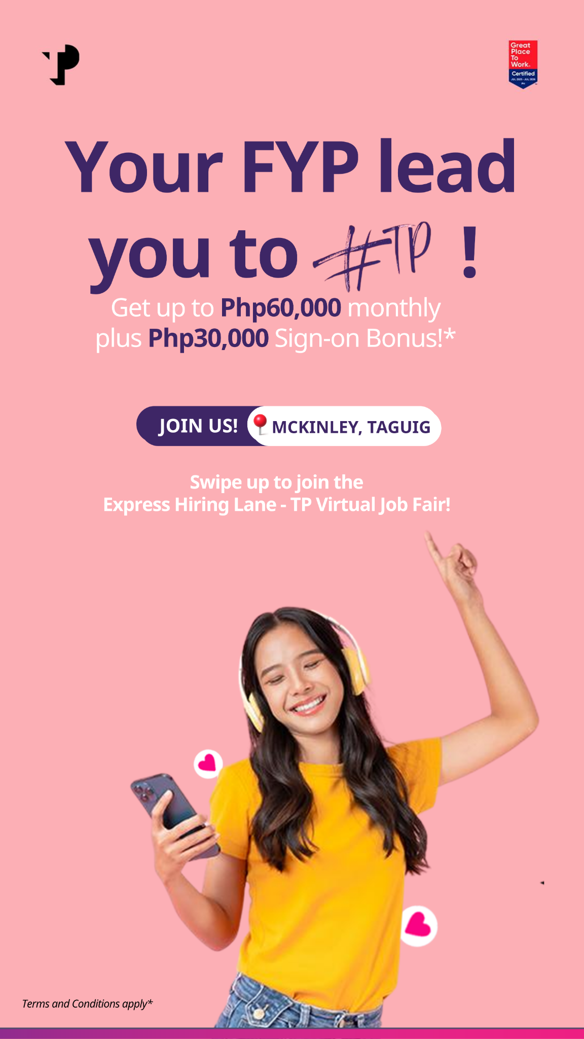 Teleperformance Philippines Facebook ad