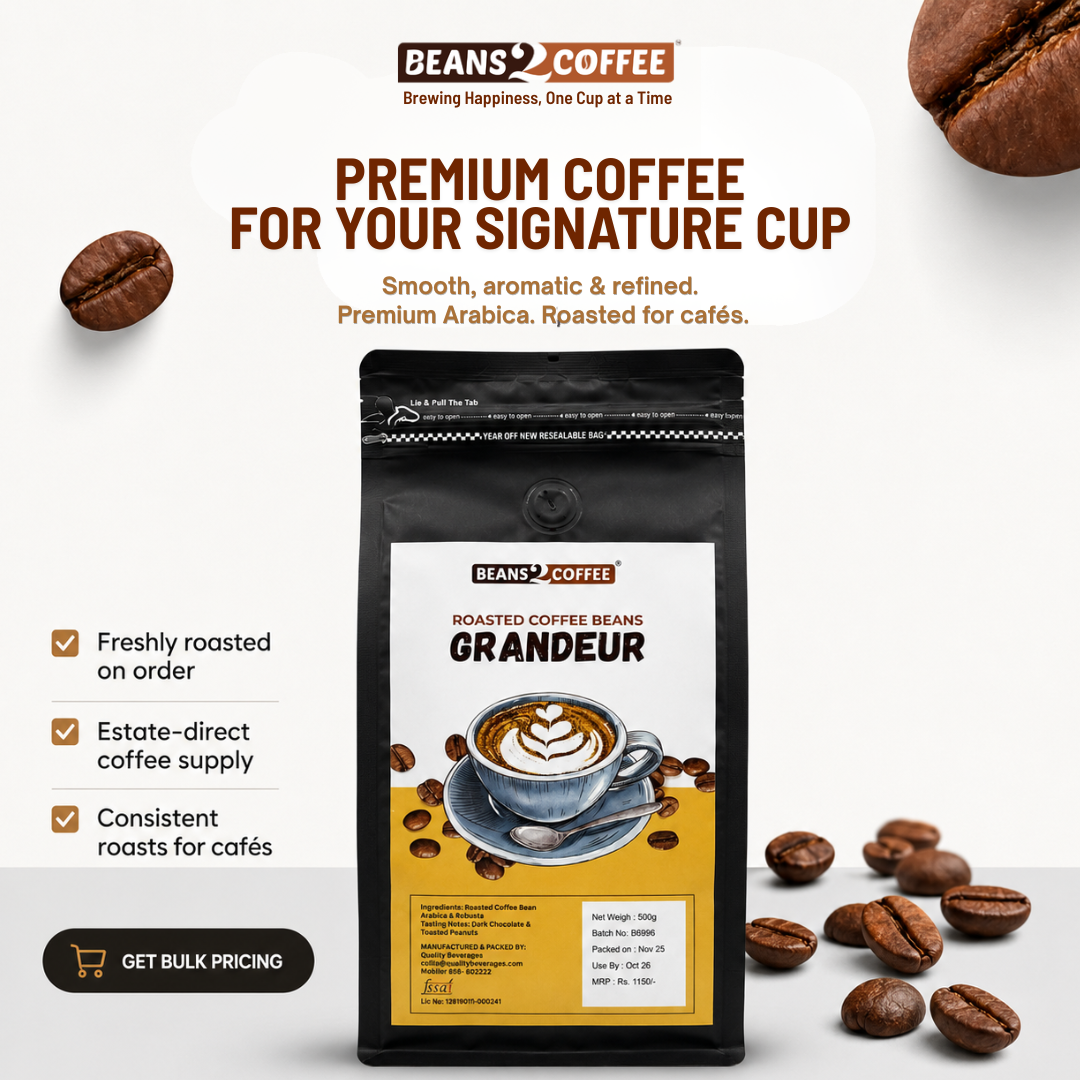 Beans2coffee Facebook ad