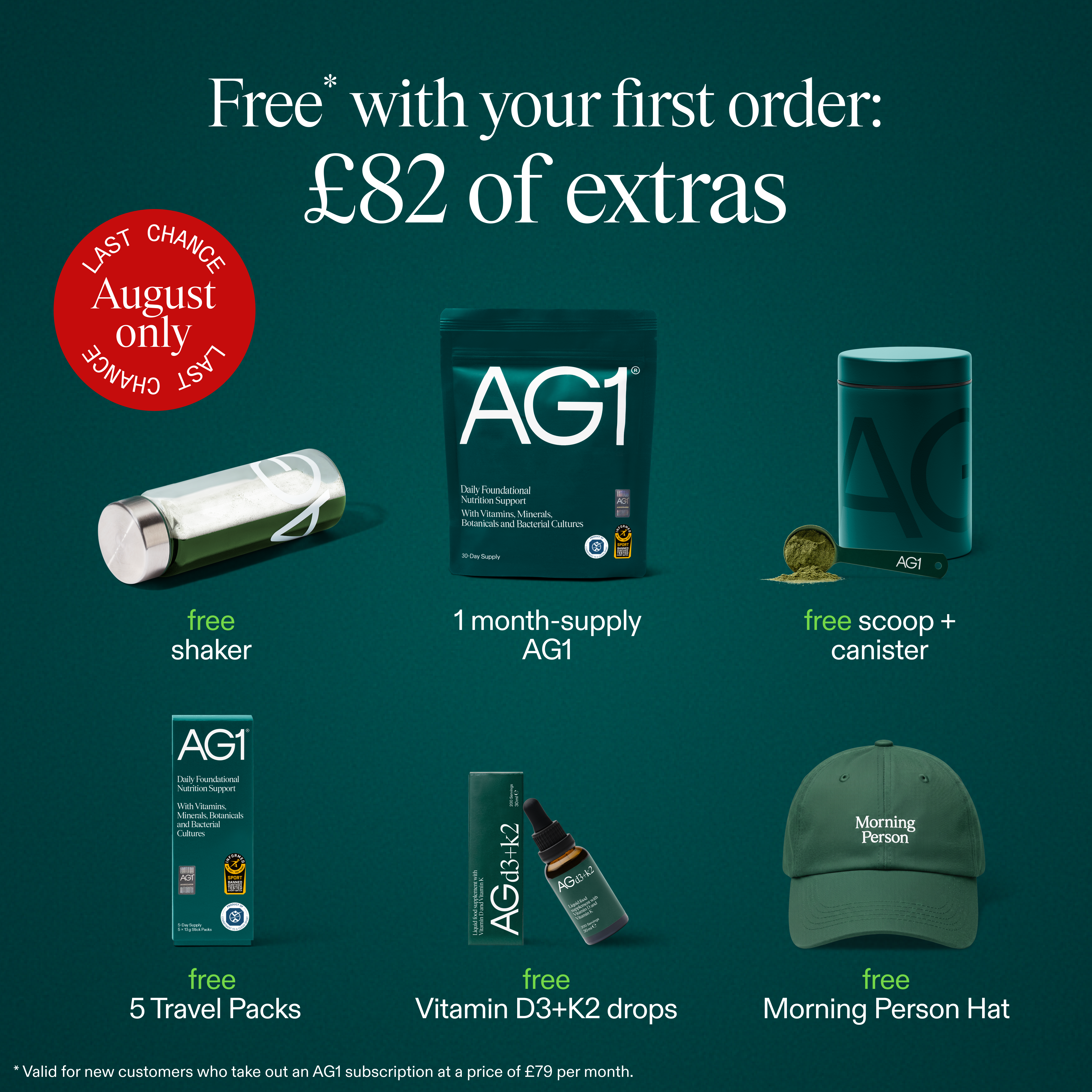 AG1 by Athletic Greens Facebook ad