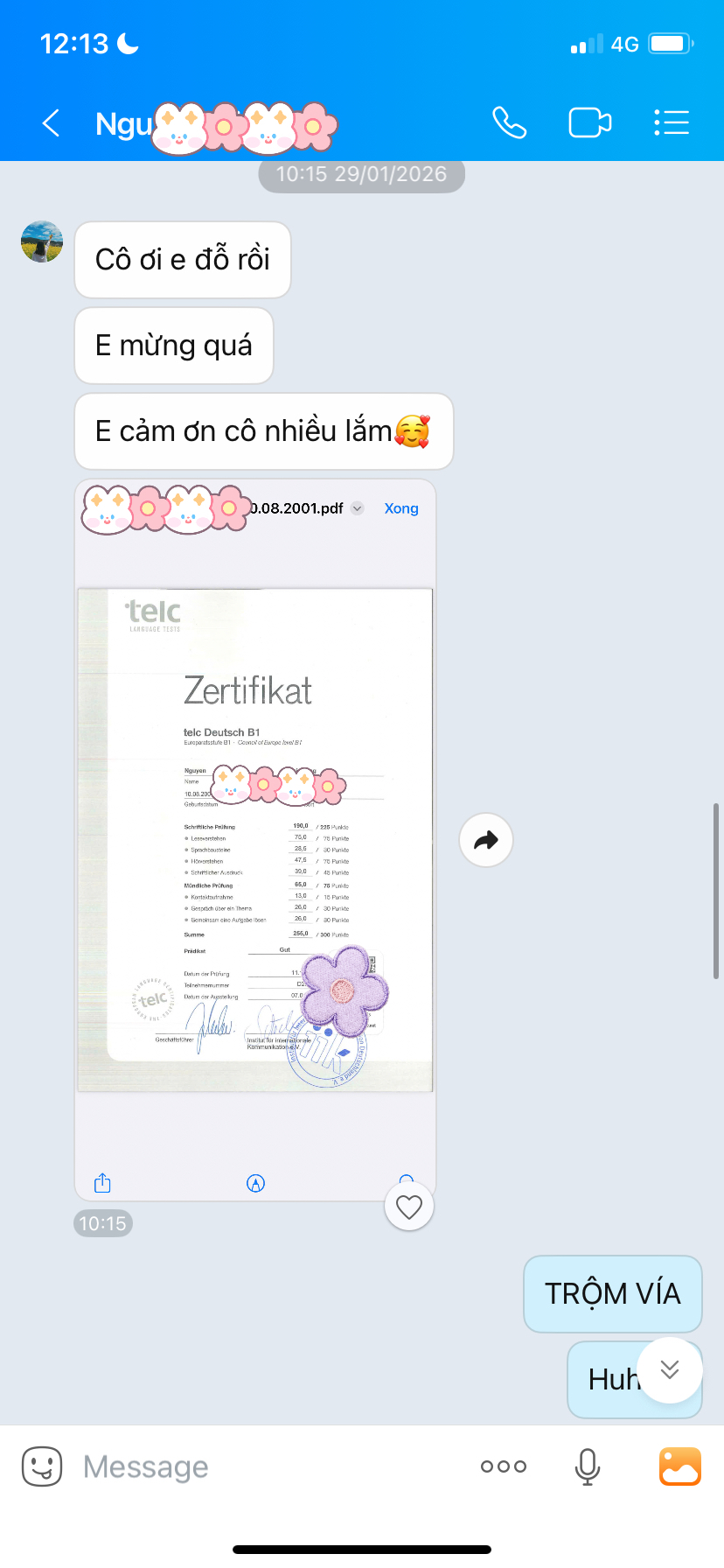 GermanLab - Trung tâm tiếng Đức Hà Nội Facebook ad: FEEDBACK TUYỆT VỜI NHẤT CỦA GERMANLAB CHÍNH LÀ…