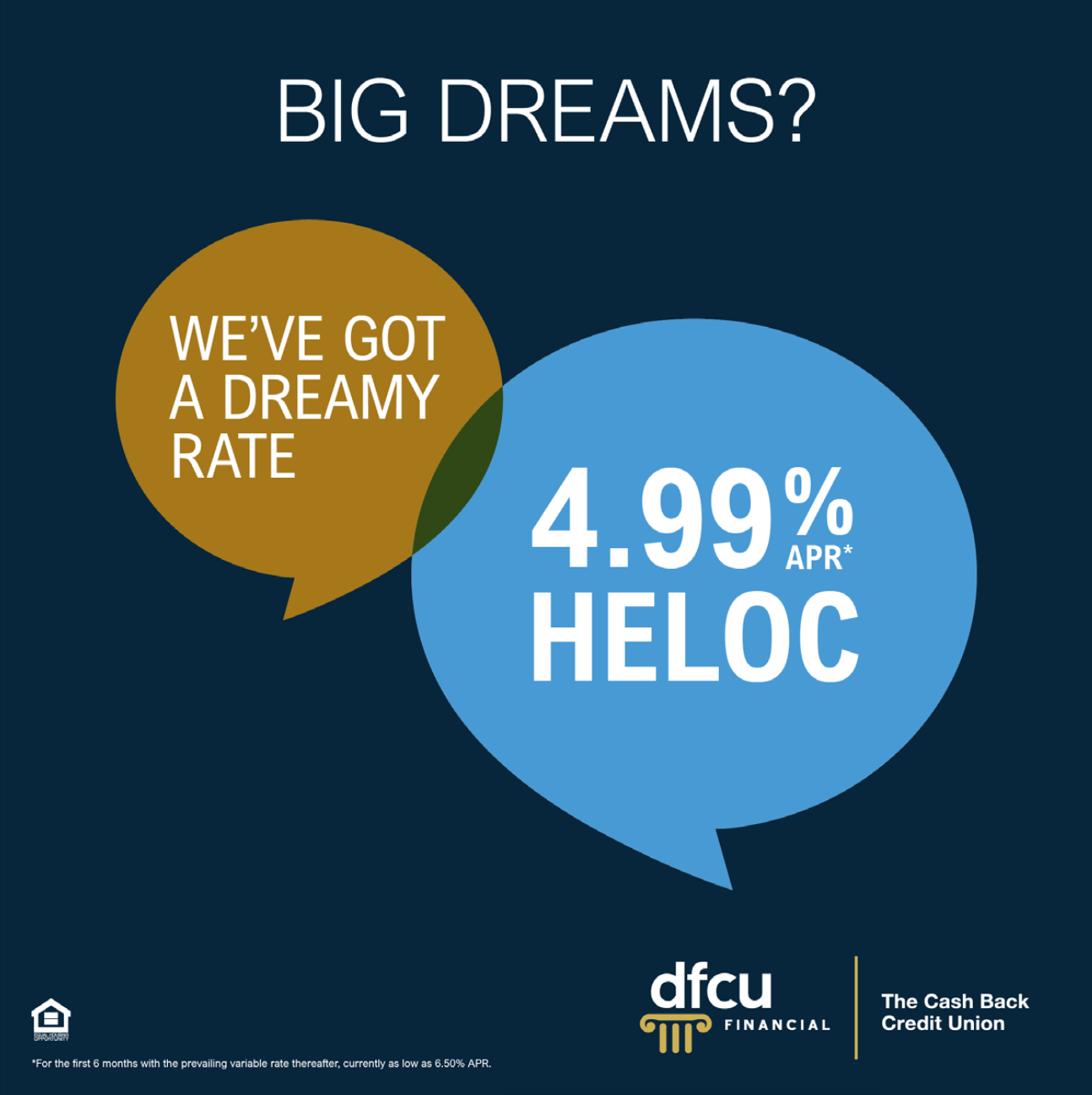 DFCU Financial Facebook ad