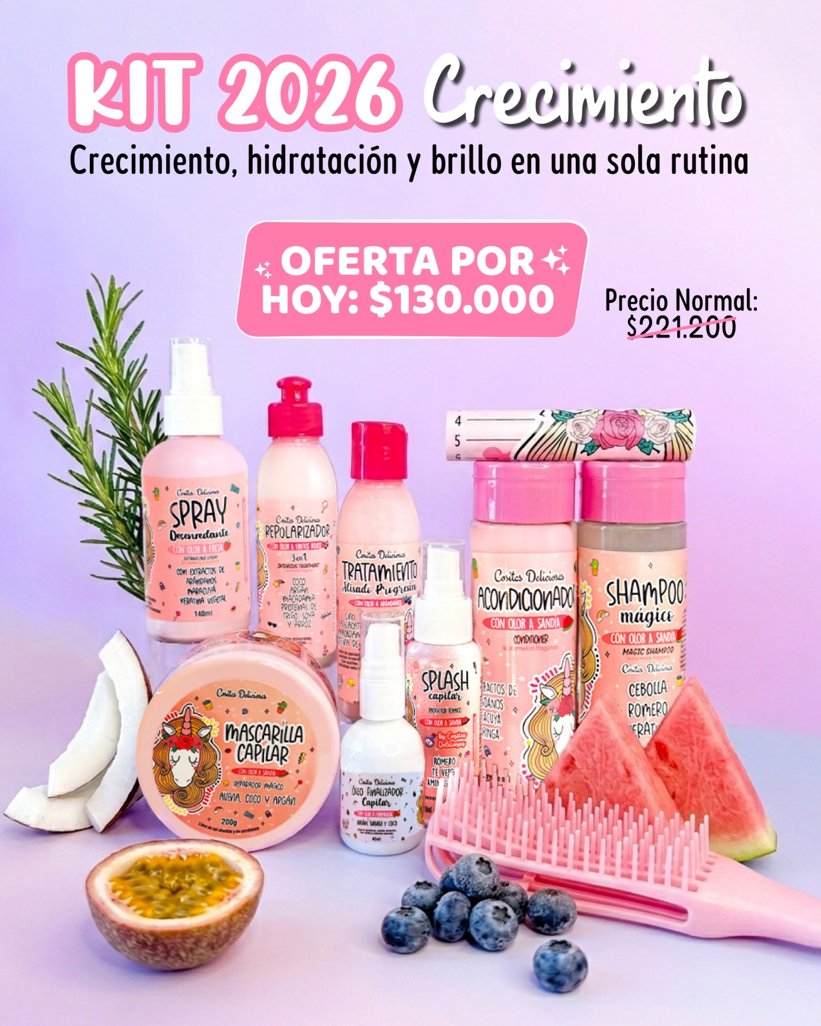 cabellomagico.col Facebook ad: Envio gratis