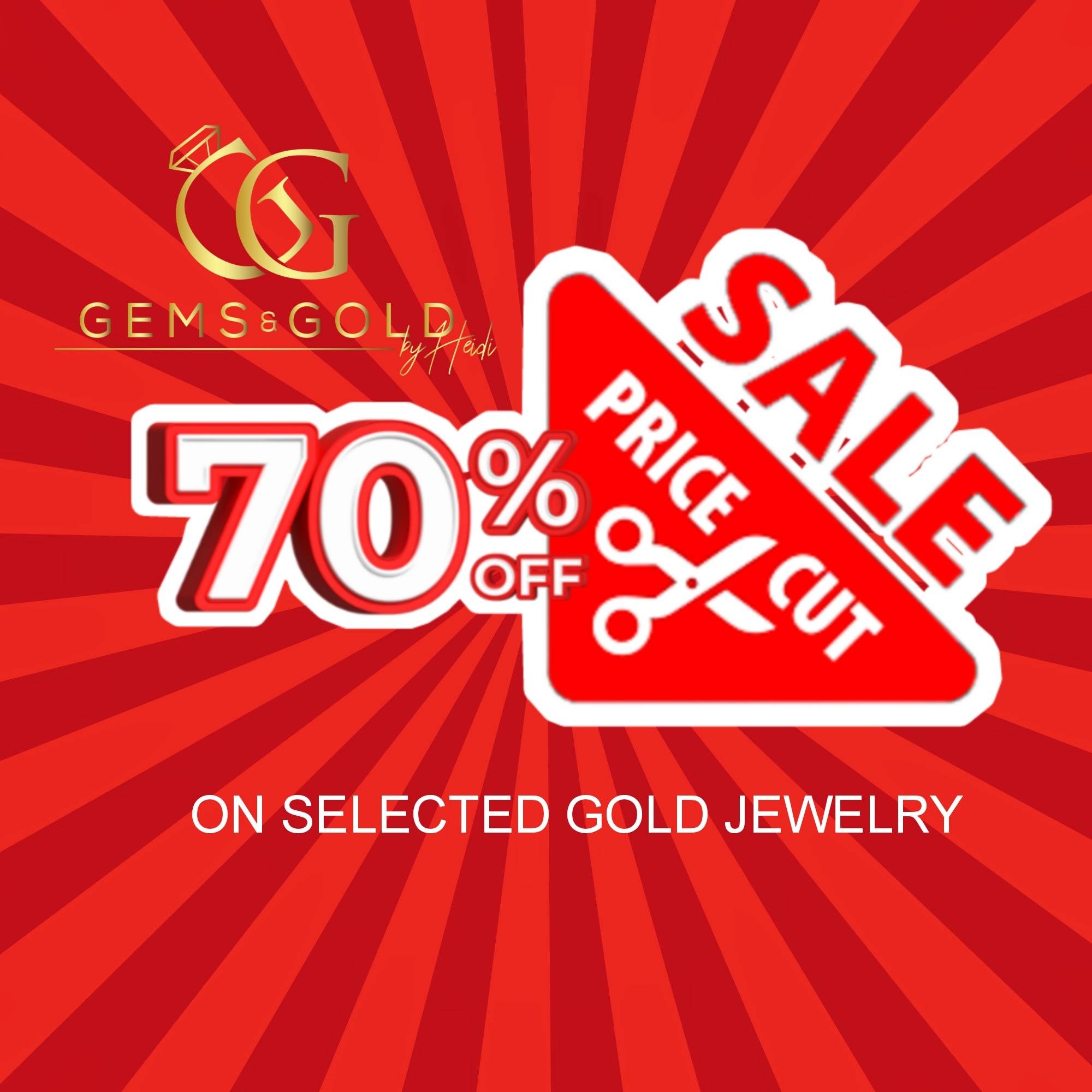 GEMS & GOLD by Heidi SM J Mall Facebook ad