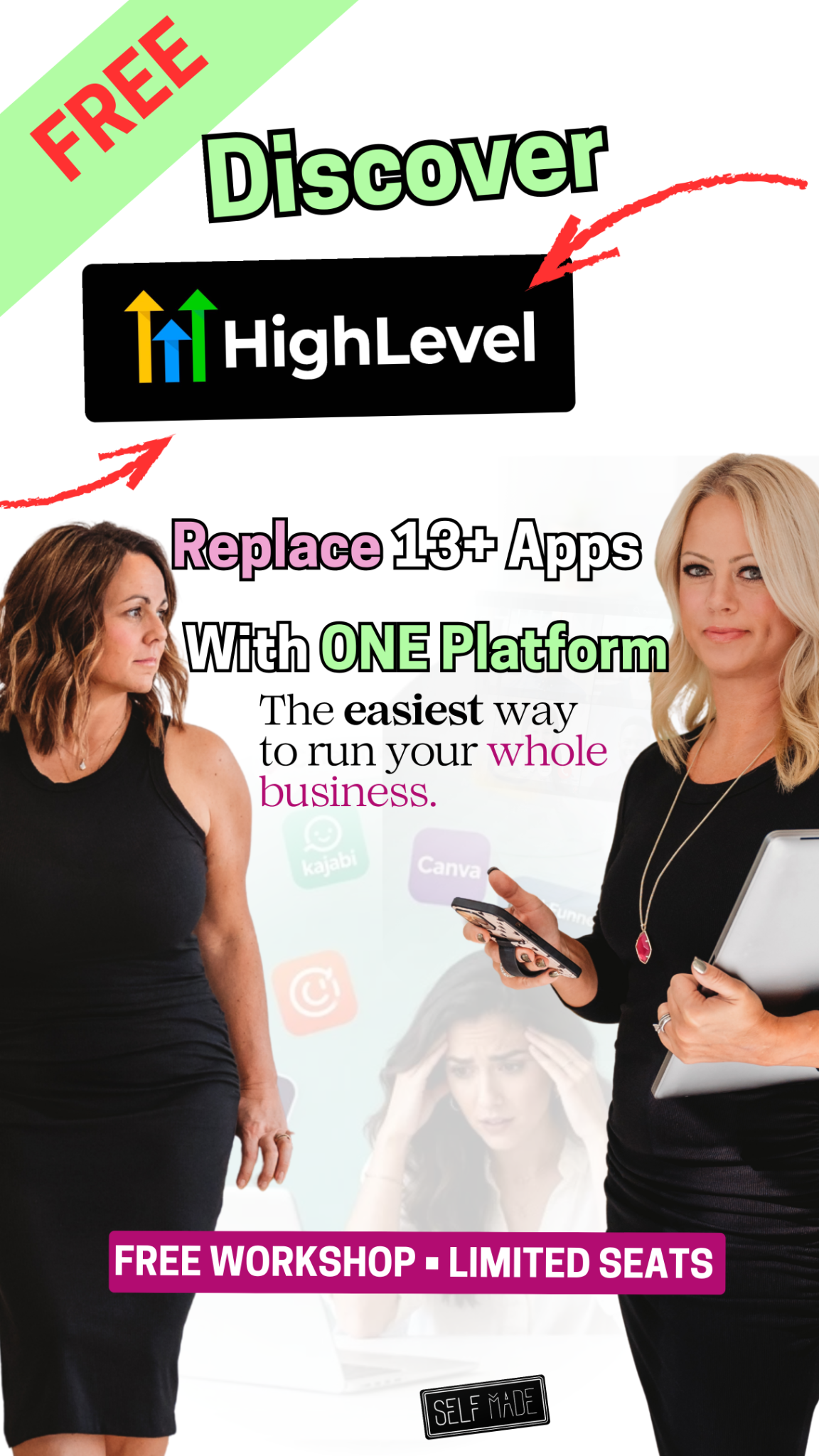 Tech-Savvy Mentors  Jessica & Natasha Facebook ad