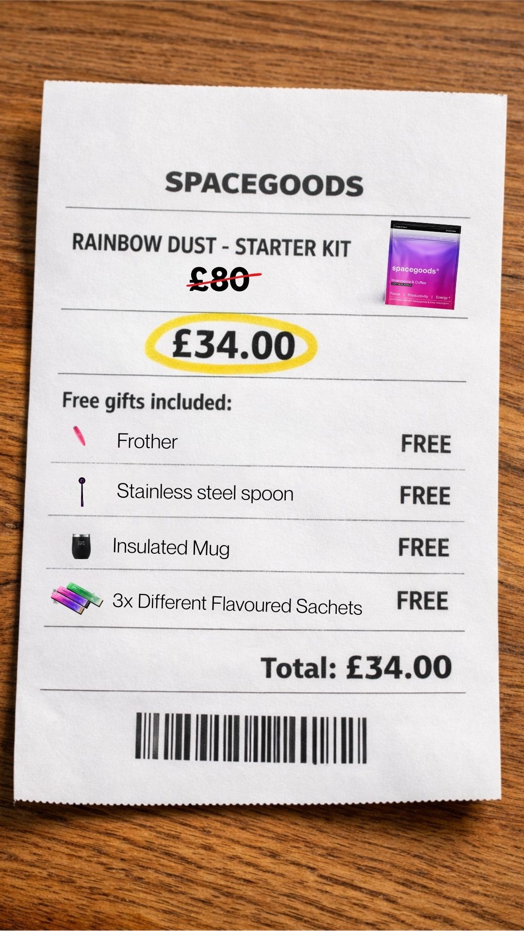 Spacegoods Facebook ad