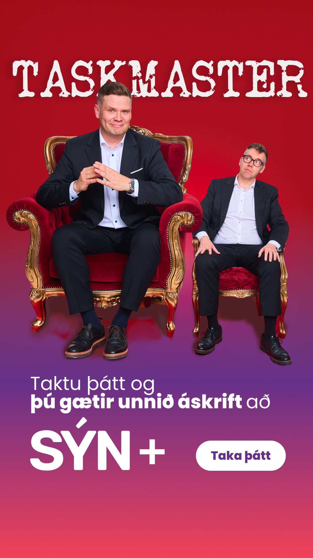 SÝN+ Facebook ad
