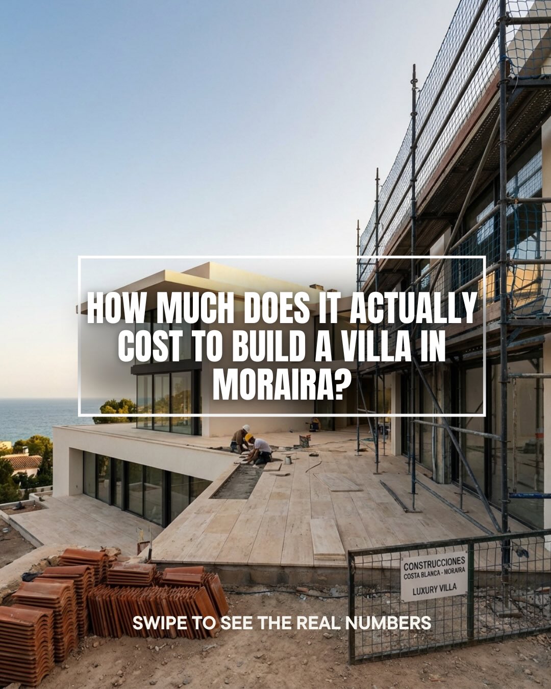 Juan Sala construcciones y properties Moraira Benissa Javea Facebook ad: Everyone asks how much does it cost to…