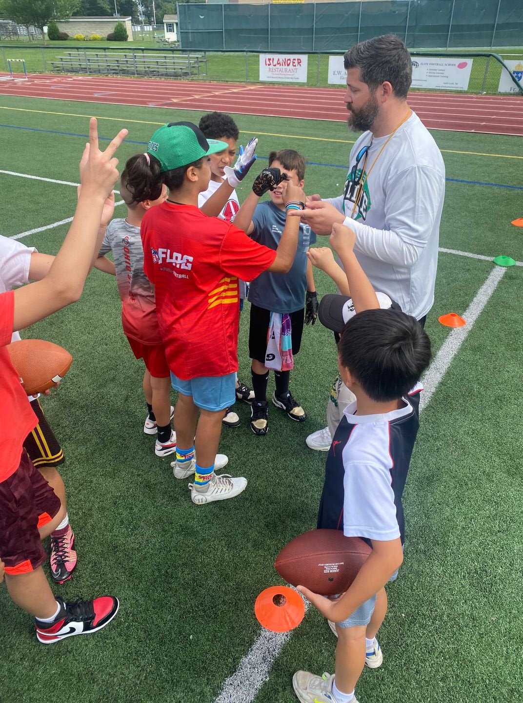 Elite Football School Facebook ad: Youth Football Camps in Rhode Island | Summer 2026 | Elite…